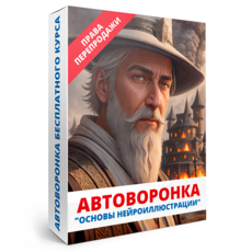 Автоворонка "Основы нейроиллюстрации" + права перепродажи